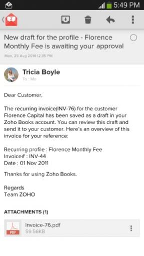 Zohoʼ(Zoho Mail)