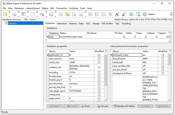 sqlite expert professional