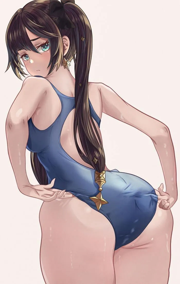 原神女性角色去内无布料大全